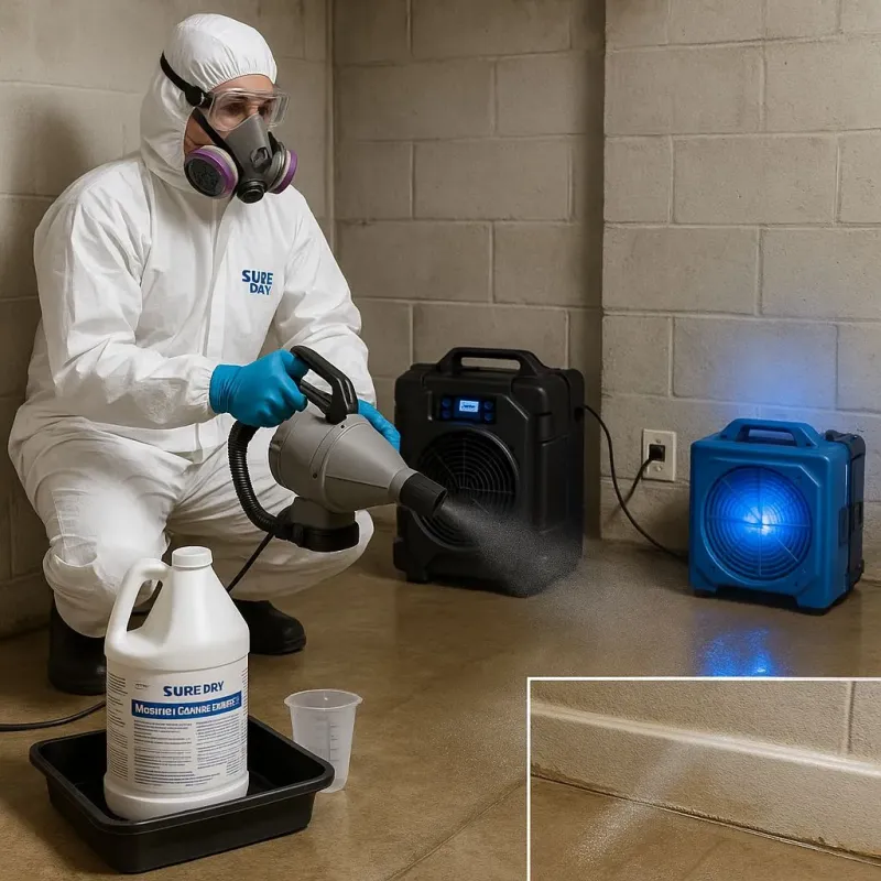 Sanitization and Odor Removal process in Newberry, FL